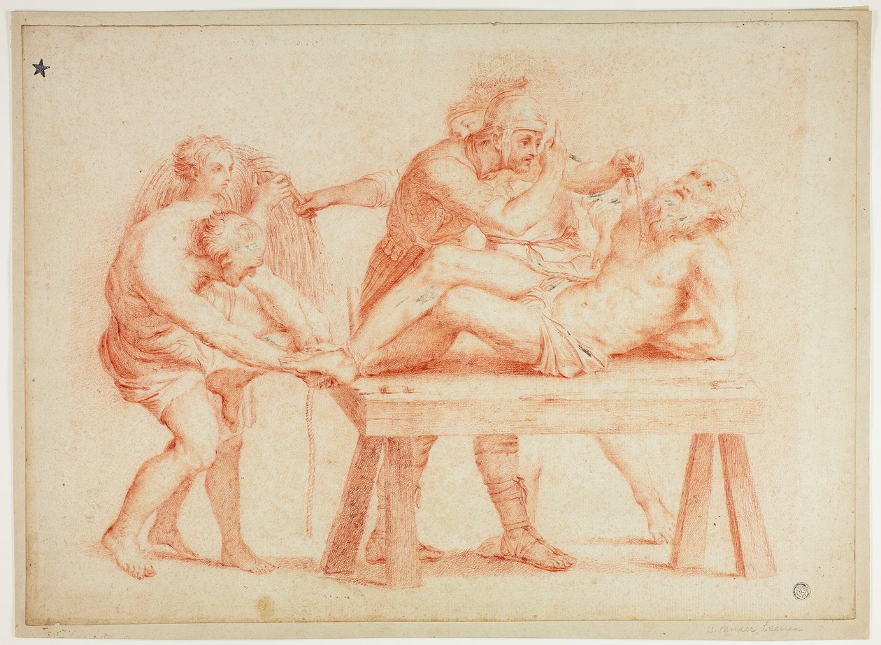Szent András megkorbácsolása alkotó: Domenichino