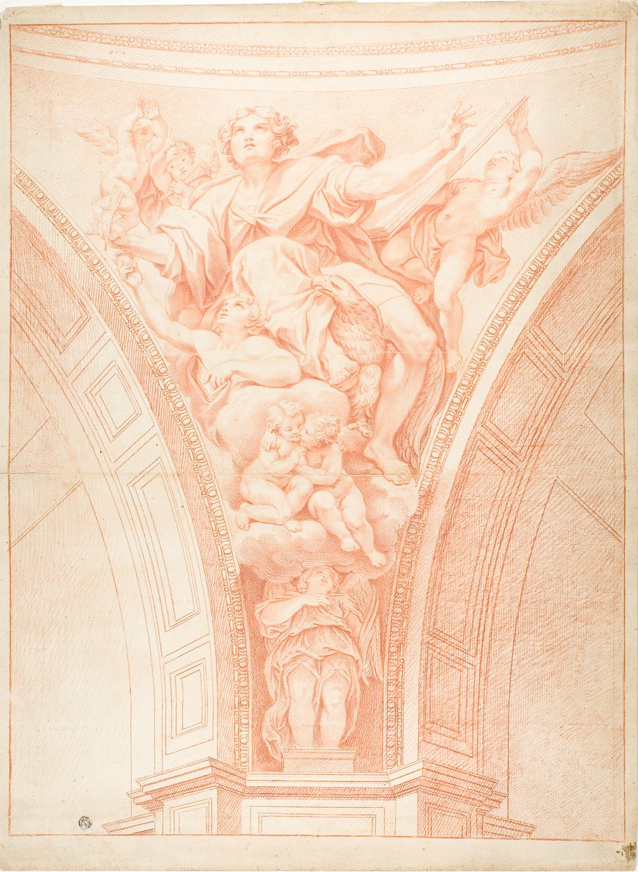 Szent János evangélista alkotó: Domenichino