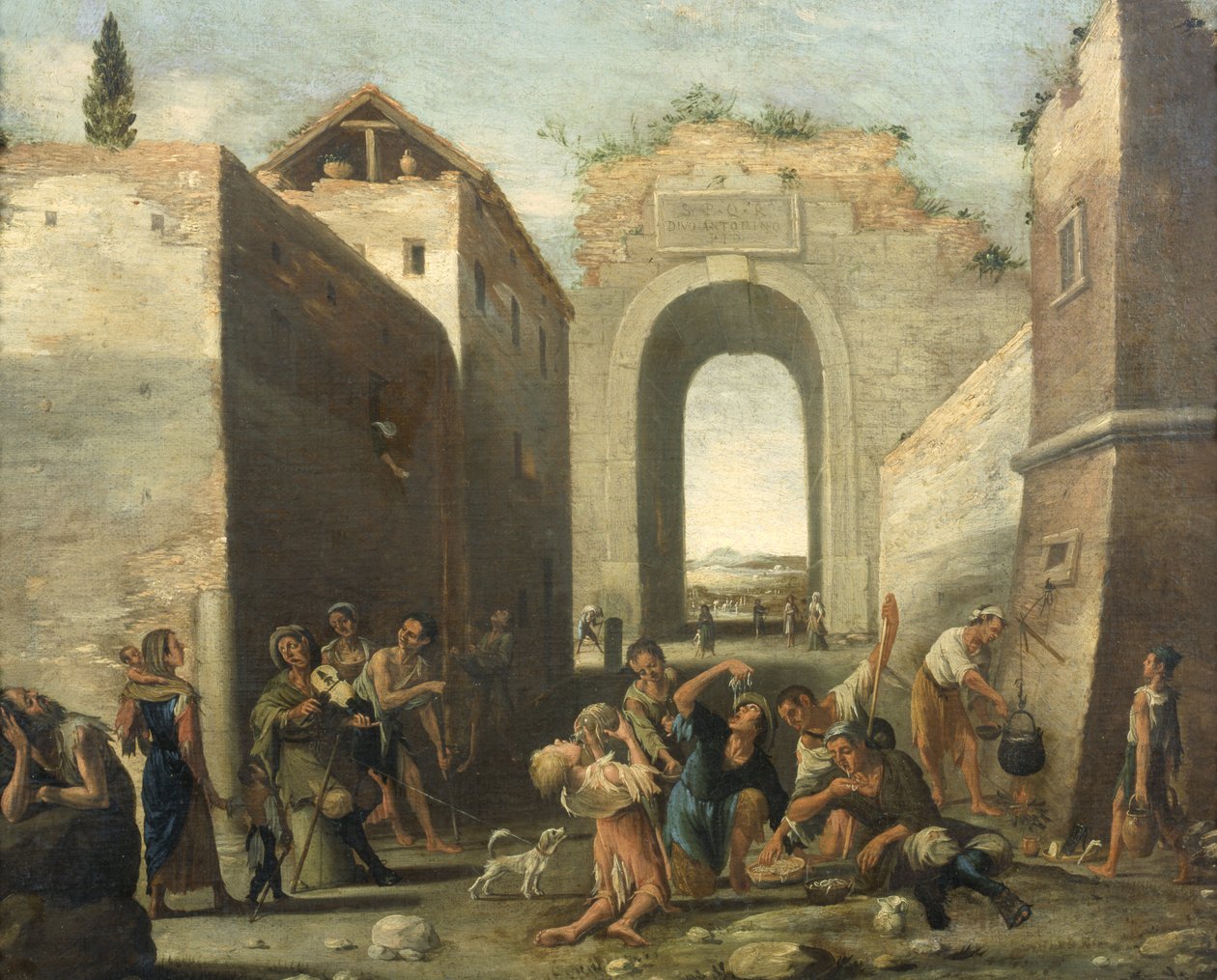Makarónievők alkotó: Domenico Gargiulo