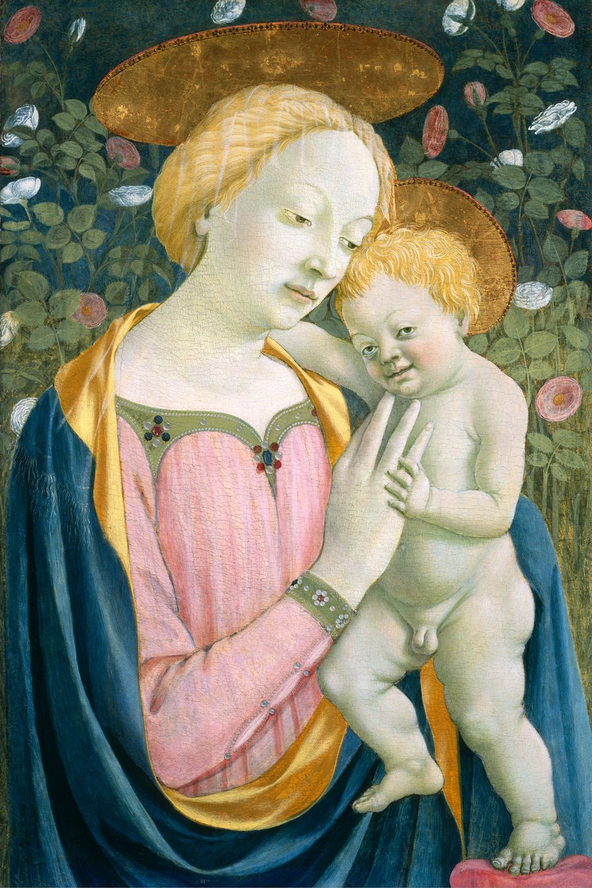 Madonna és gyermeke alkotó: Domenico Veneziano