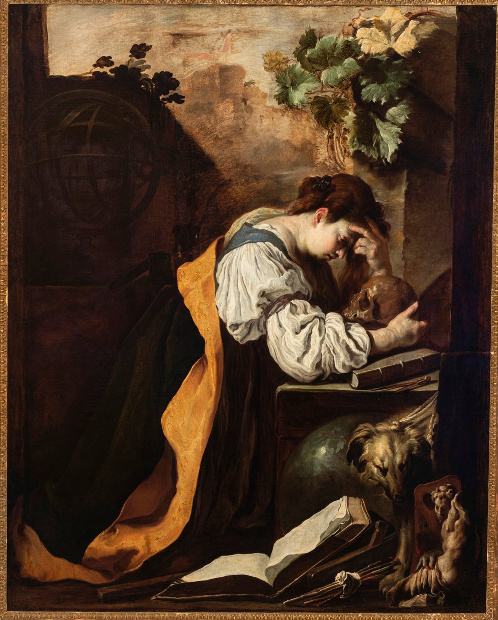 Meditáció Malinconia, c. 1618. alkotó: Domenico Fetti