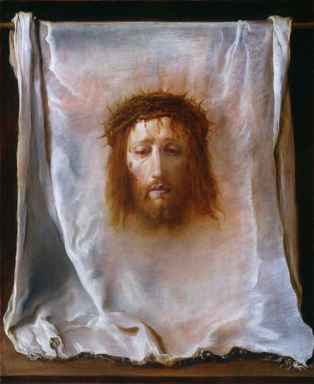 Veronika fátyla, c. 16181622. alkotó: Domenico Fetti