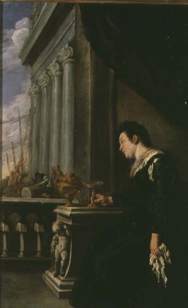Artemisia (panel) alkotó: Domenico Fetti or Feti