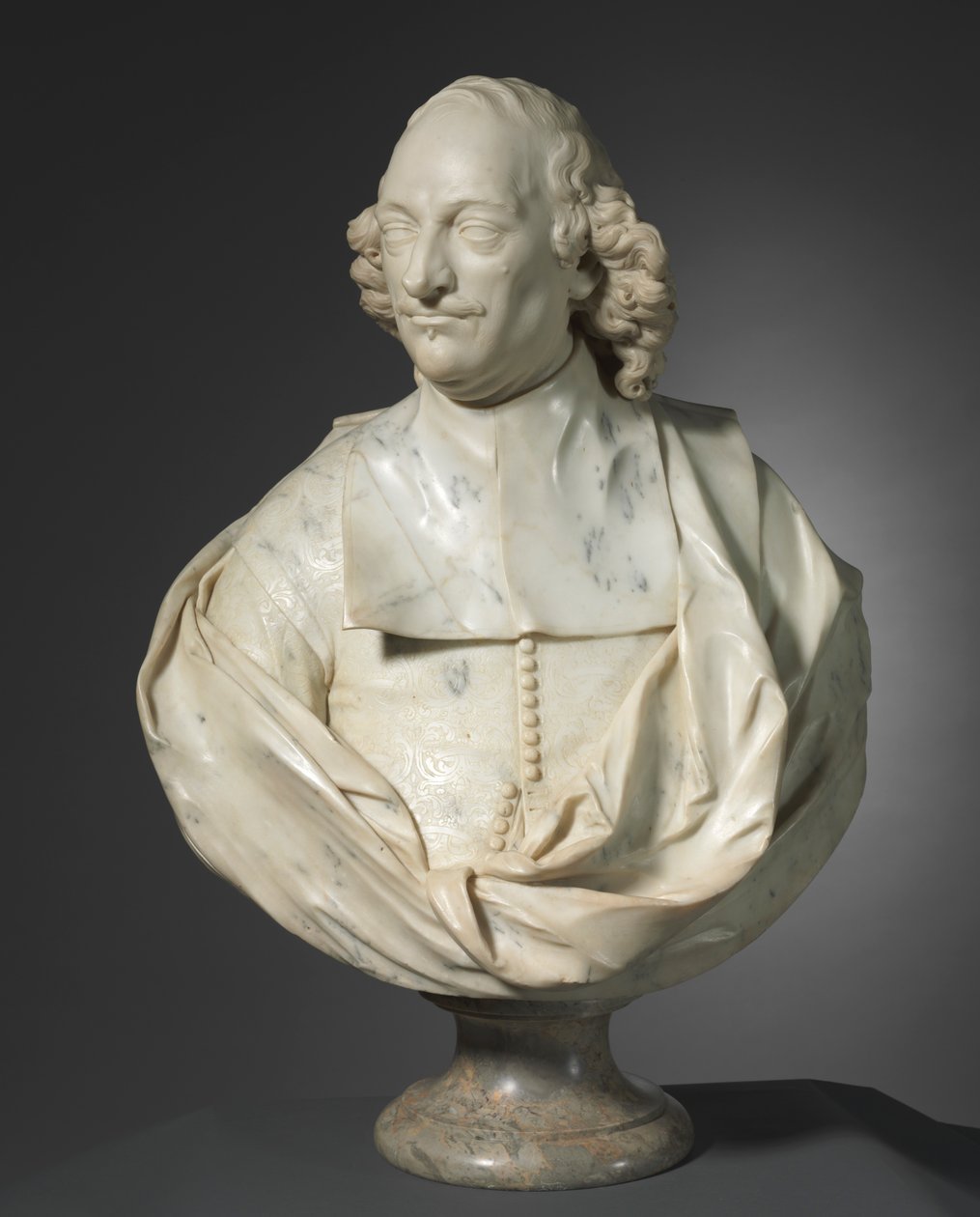 Fabrizio Naro portréja, c. 1680. alkotó: Domenico Guidi