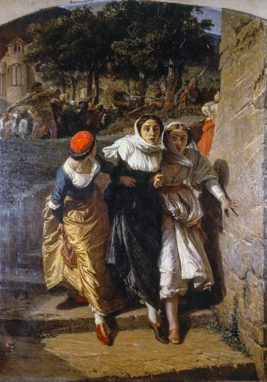 Szicíliai vesperás alkotó: Domenico Morelli