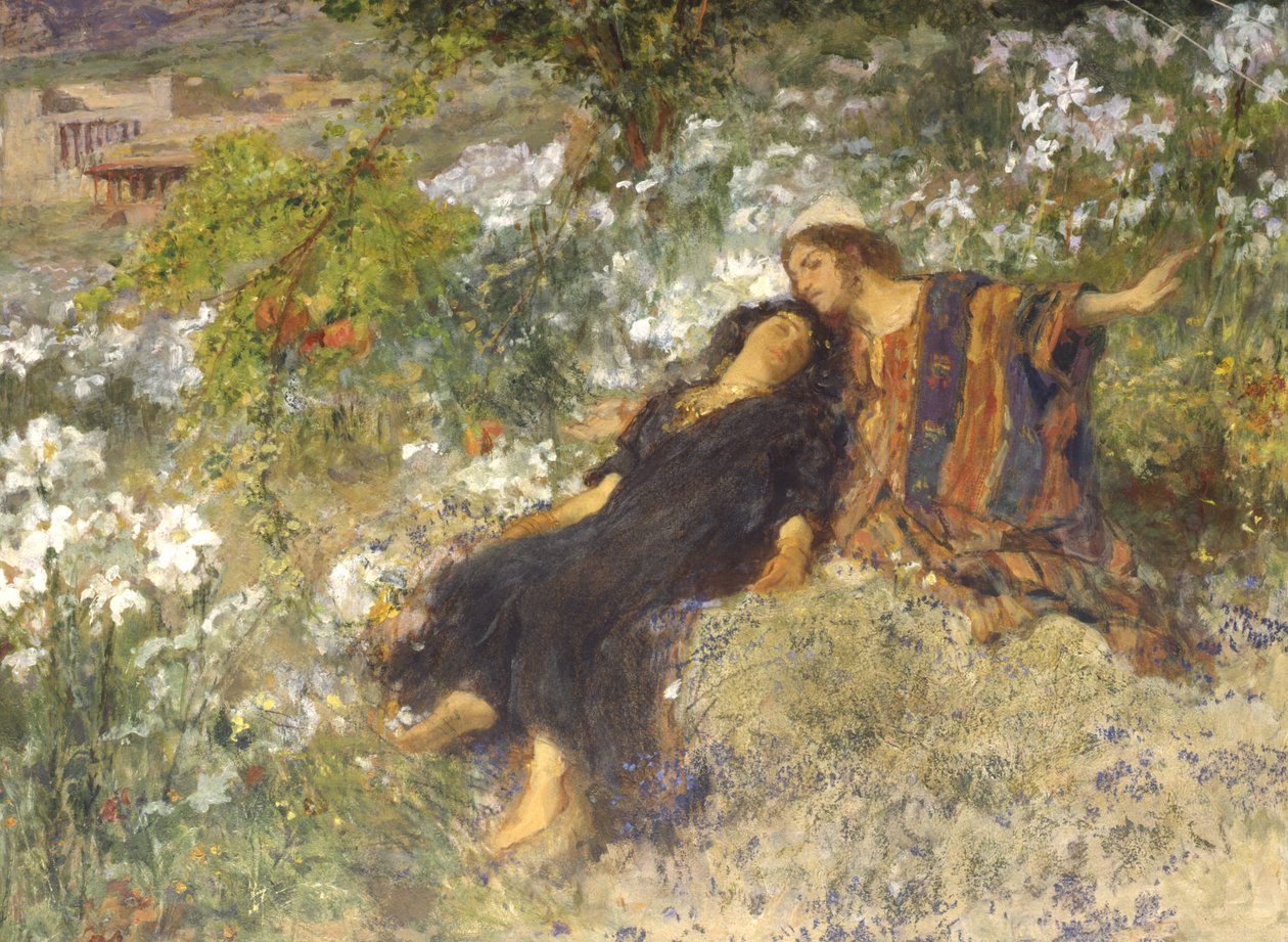 Salamon éneke alkotó: Domenico Morelli