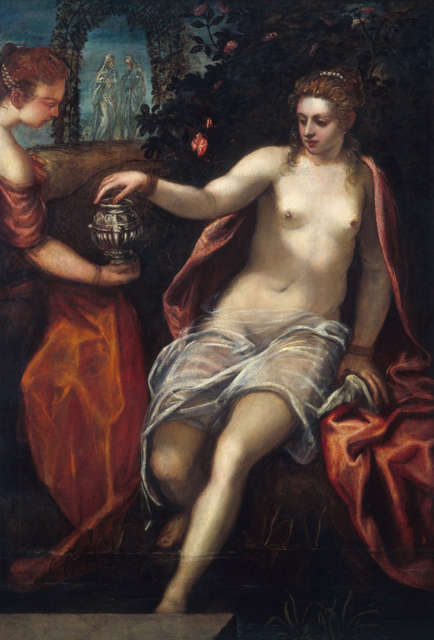 Susanna, c. 1580-as évek. alkotó: Domenico Tintoretto