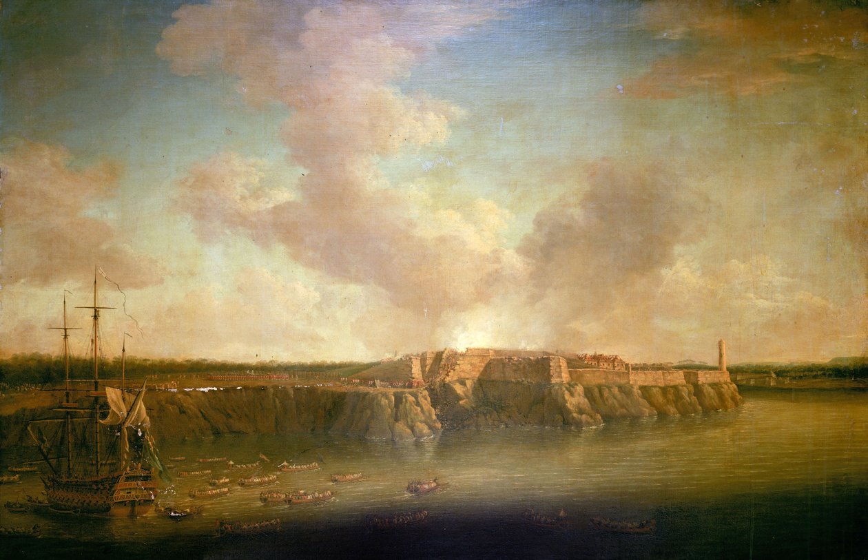 Hétéves háború (1756-1763): Havanna lerohanása alkotó: Dominic Serres