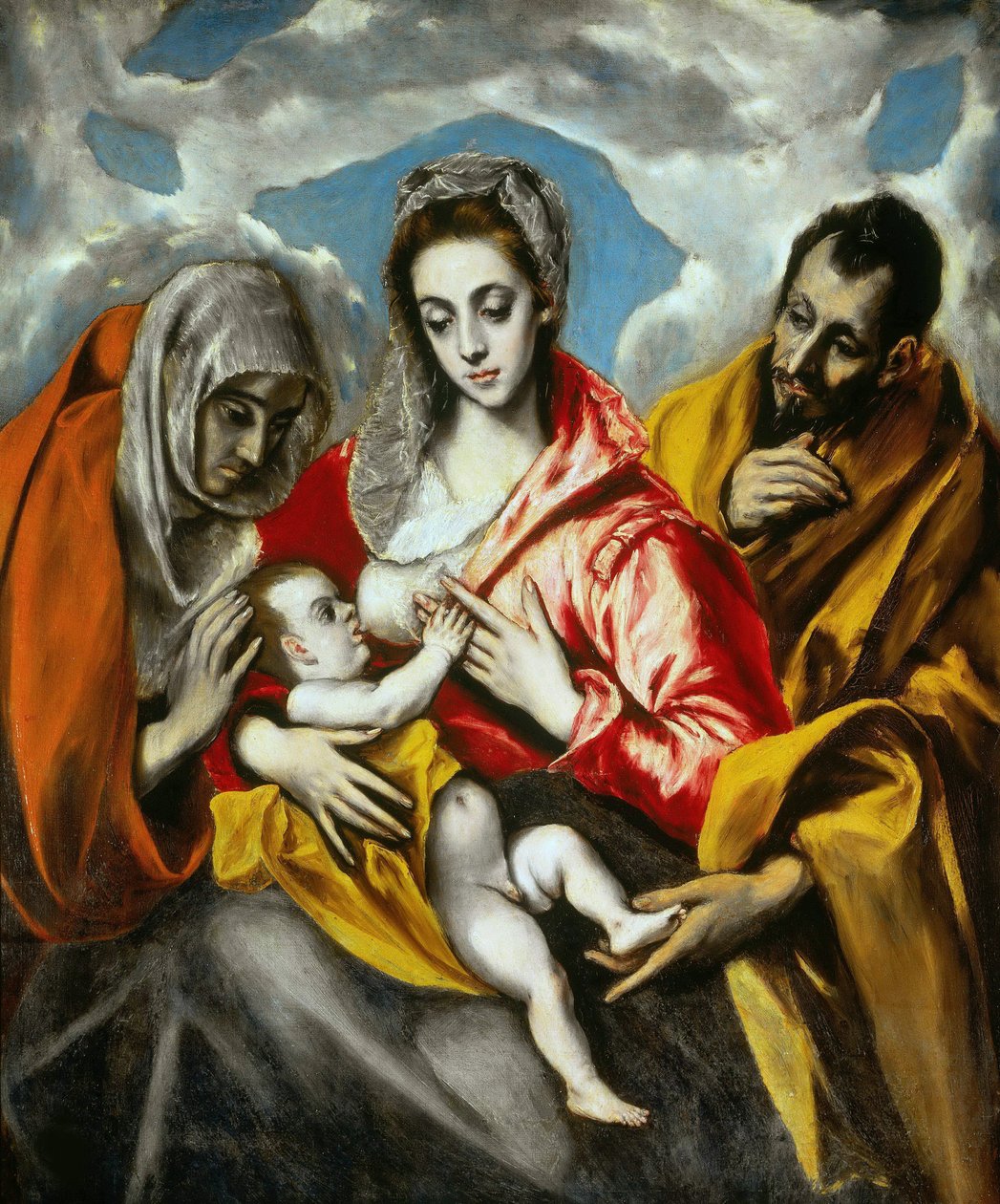 A Szent Család, 1595. alkotó: Dominico El Greco