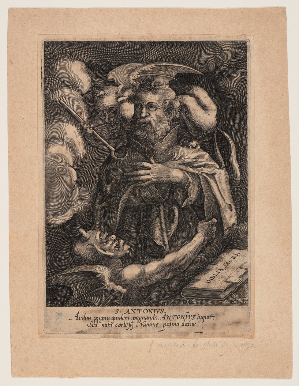 Szent Antal alkotó: Dominicus Custos