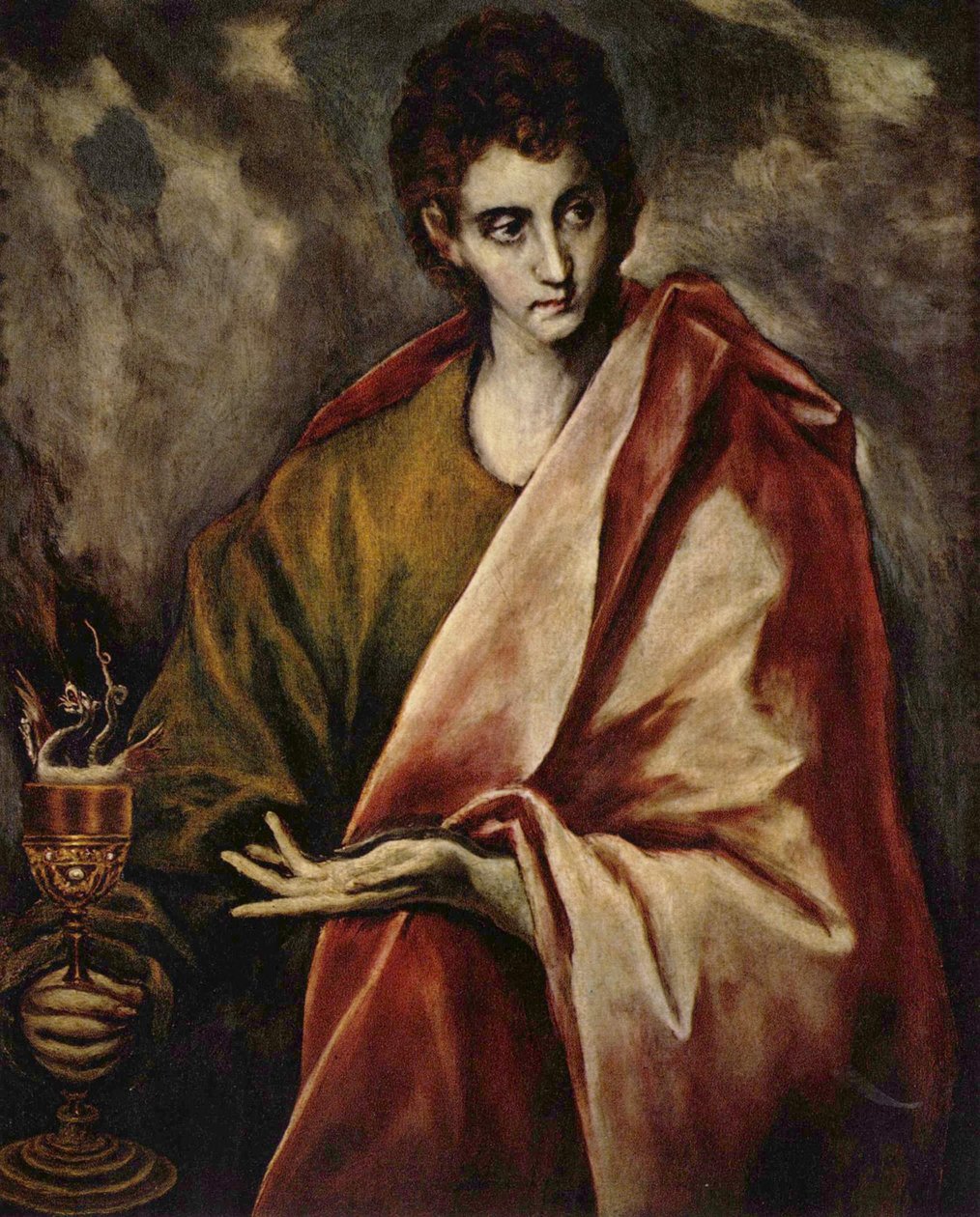 Hl. Johannes evangélista alkotó: El Greco