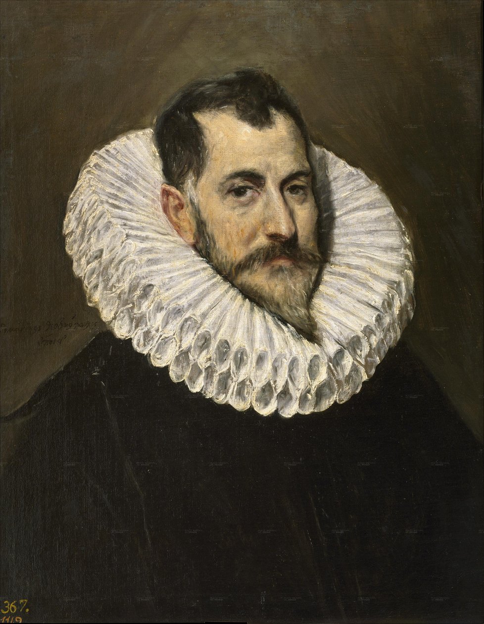 Ismeretlen úr arcképe alkotó: El Greco