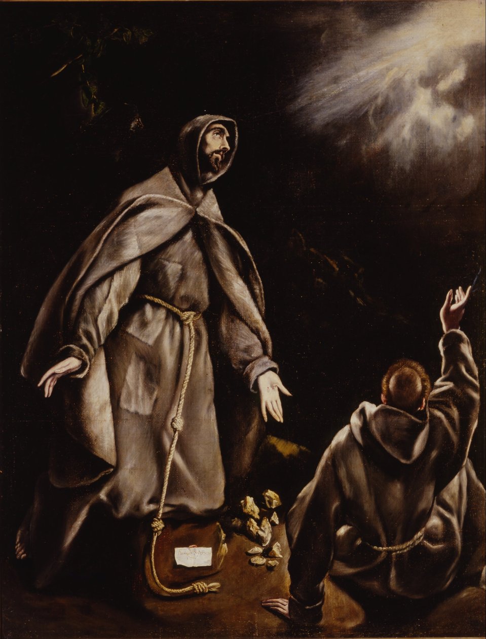 Szent Ferenc az eksztázisban alkotó: El Greco
