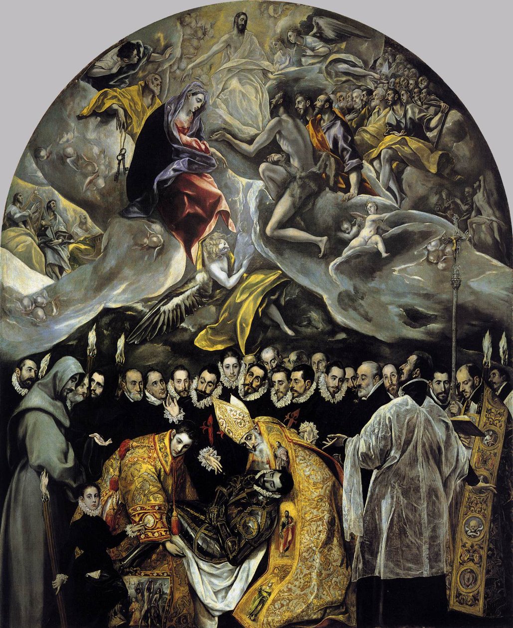 Orgaz grófjának temetése alkotó: El Greco
