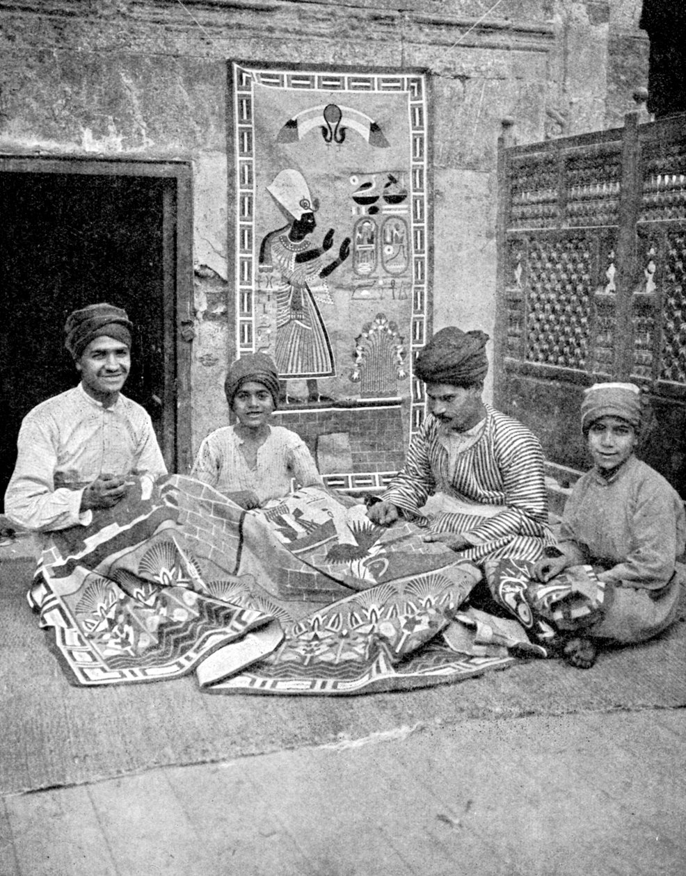 Kézművesek, Kairó, Egyiptom, Afrika, 1936. alkotó: Donald McLeish