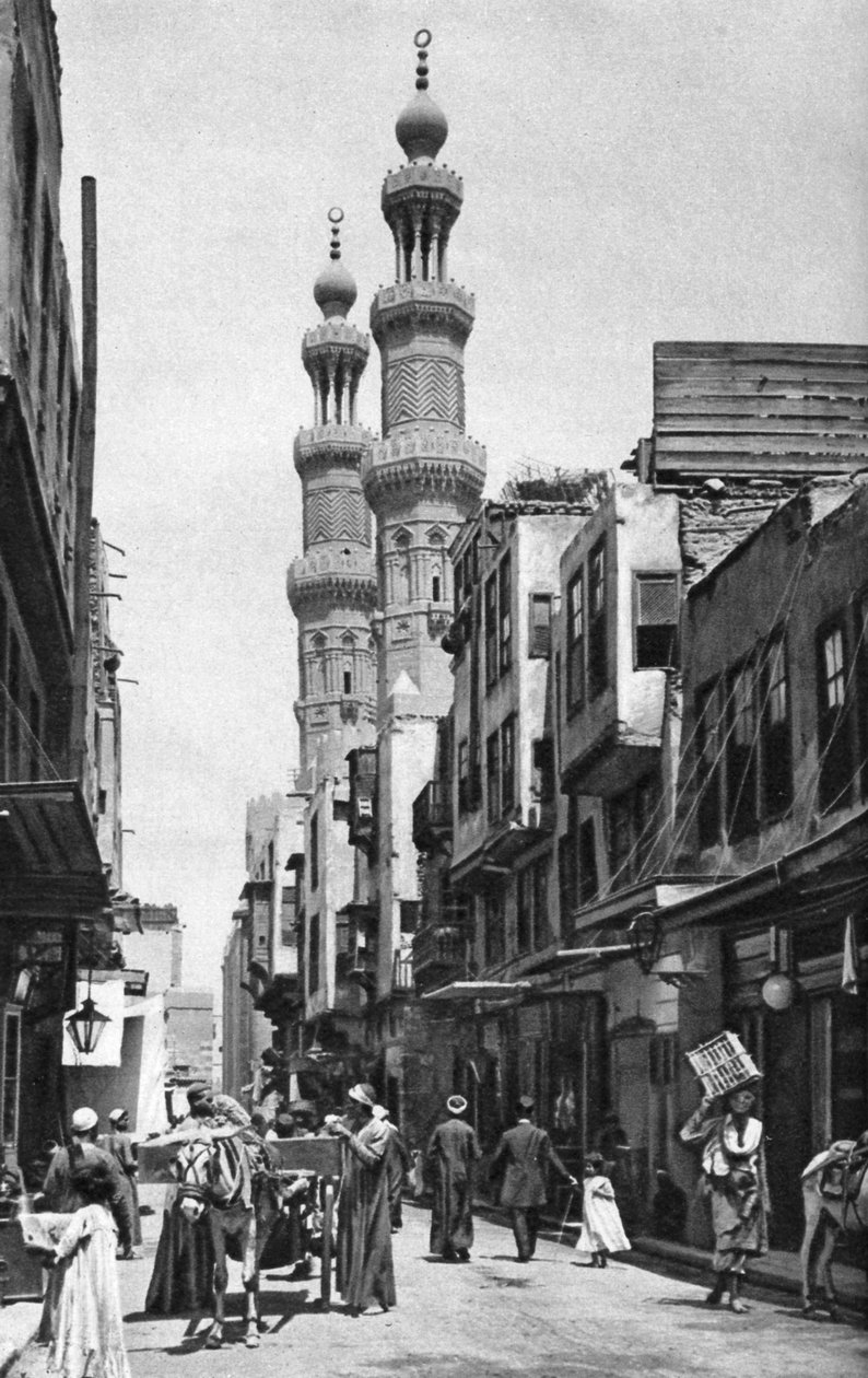 Al-Muayyad szultán mecsete, Kairó, Egyiptom, 1922 alkotó: Donald McLeish