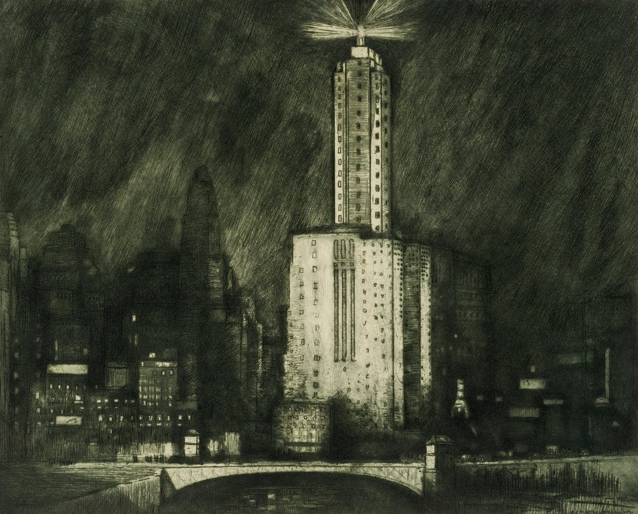 Chicago, a Wacker Drive alkotó: Donald Shaw MacLaughlan