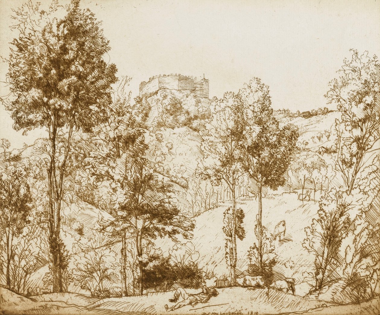Giorgione földjén alkotó: Donald Shaw MacLaughlan