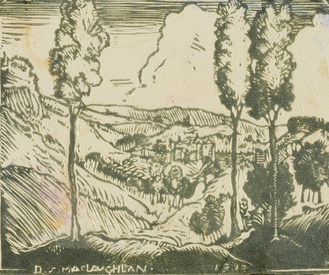 Tájkép alkotó: Donald Shaw MacLaughlan