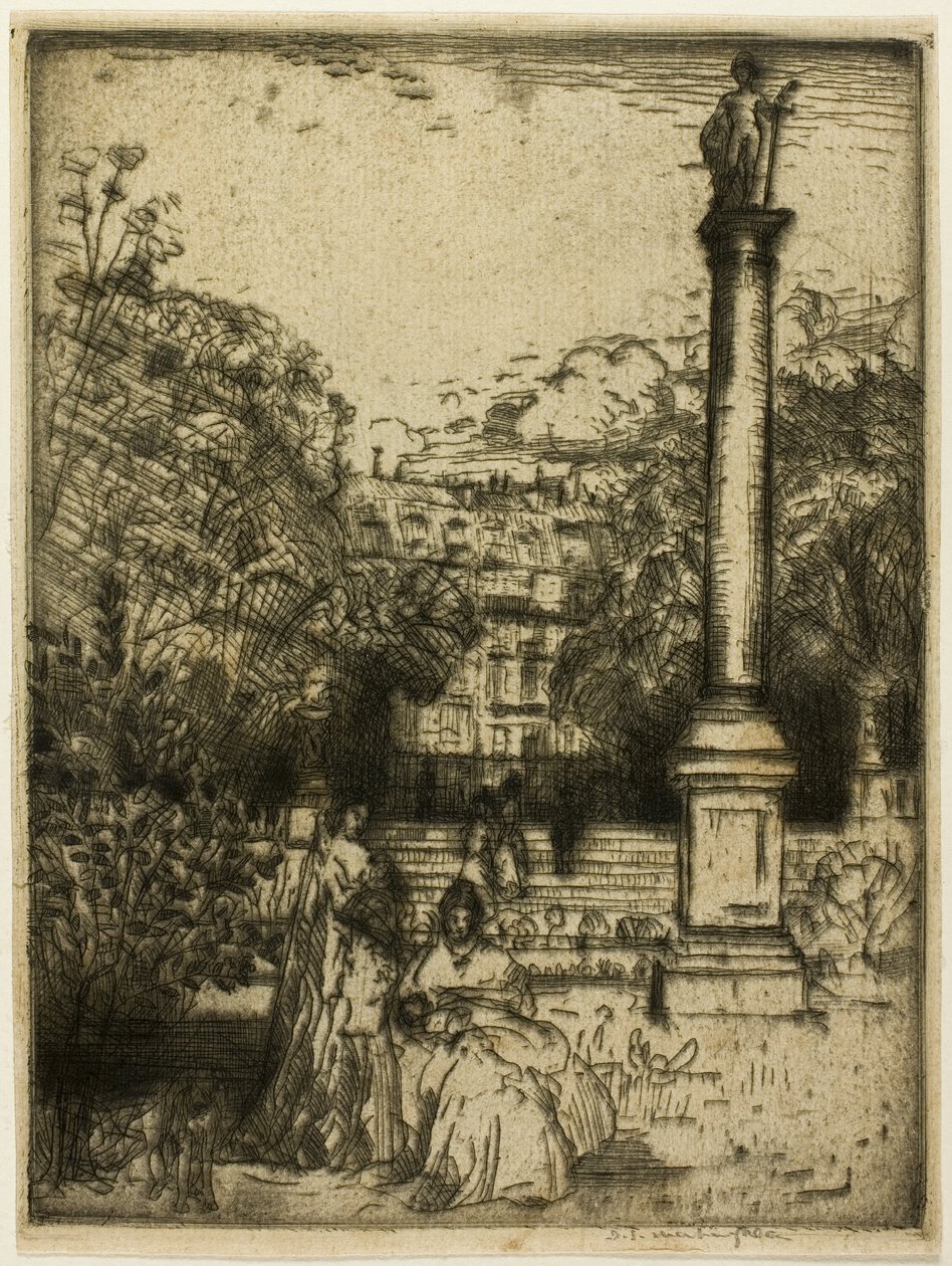 Luxembourg-oszlop, Párizs alkotó: Donald Shaw MacLaughlan