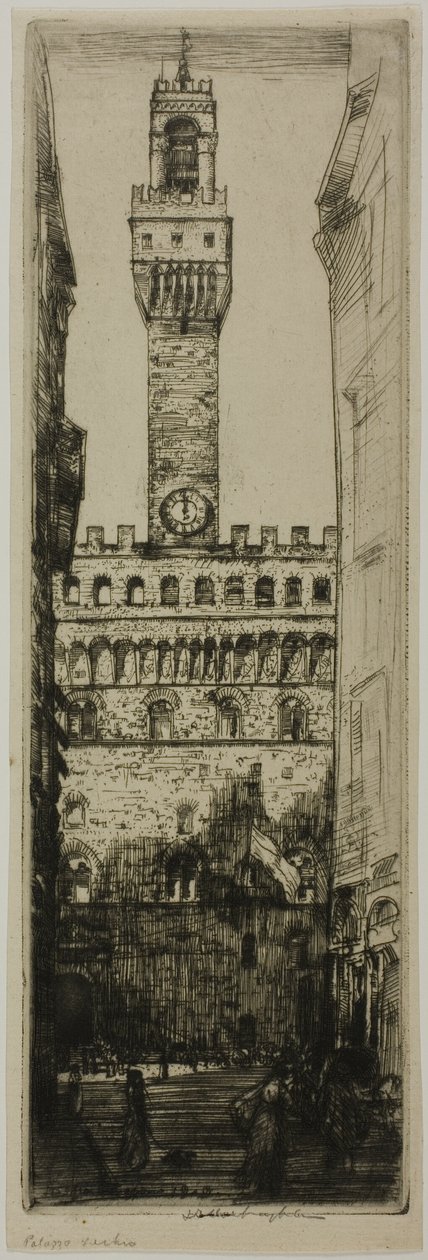 Palazzo Vecchio, Firenze alkotó: Donald Shaw MacLaughlan