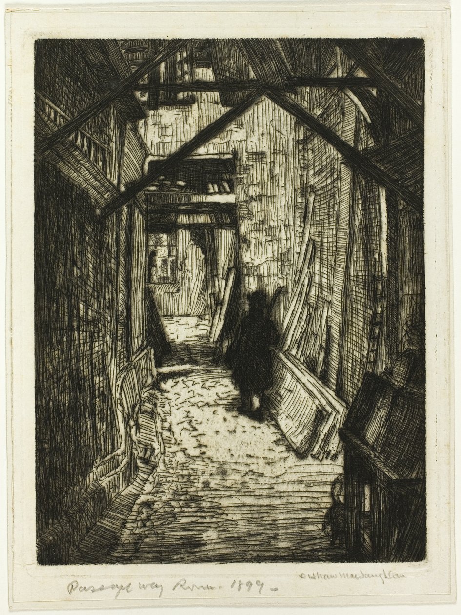 Átjáró, Rouen alkotó: Donald Shaw MacLaughlan