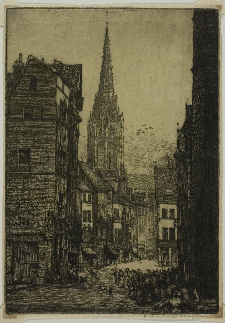 Rue du Chasseur, Rouen alkotó: Donald Shaw MacLaughlan