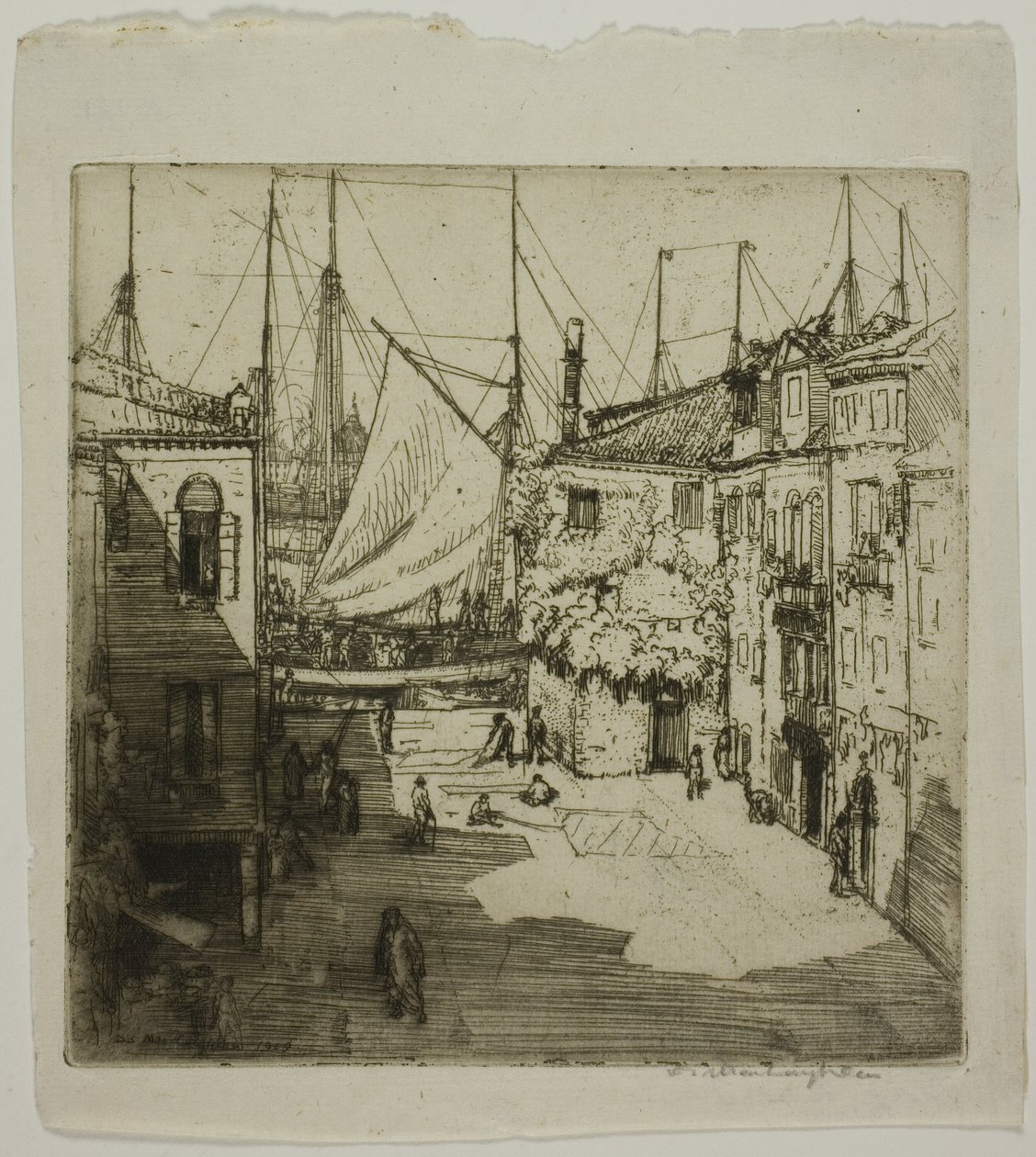Sail Yard, Velence alkotó: Donald Shaw MacLaughlan