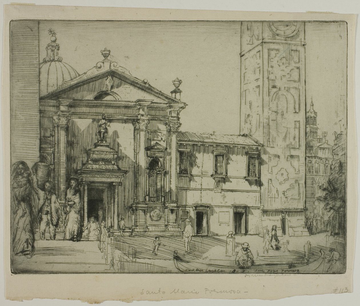 Santa Maria Formosa, Velence alkotó: Donald Shaw MacLaughlan