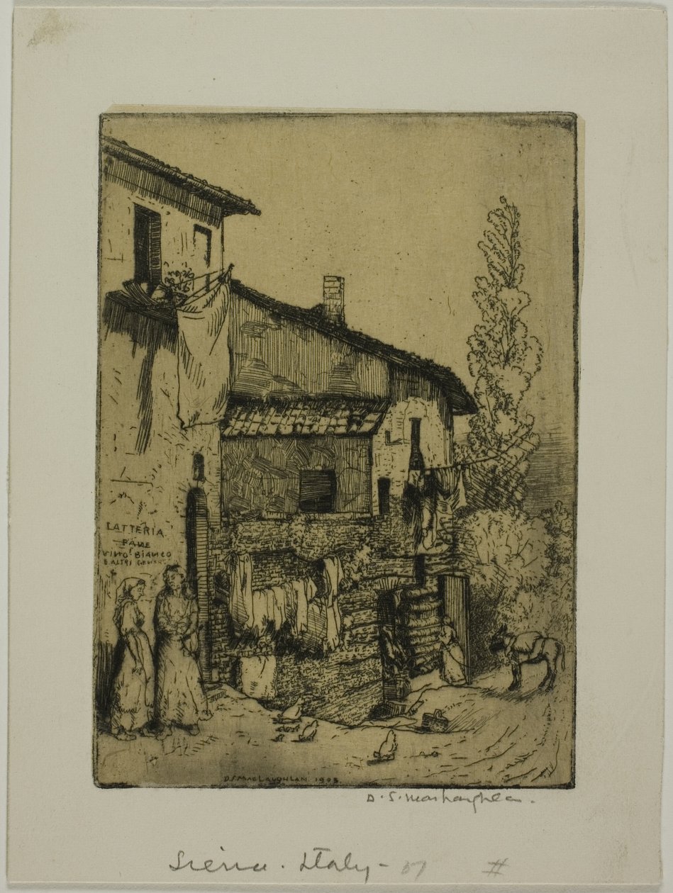 Siena alkotó: Donald Shaw MacLaughlan