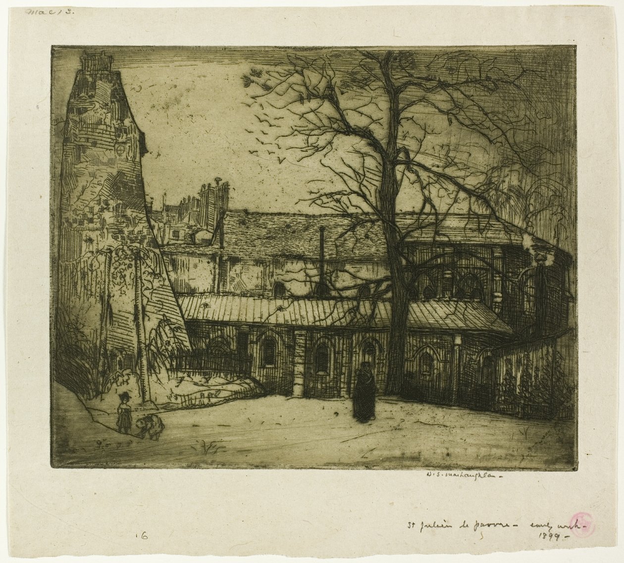St. Julien-le-Pauvre alkotó: Donald Shaw MacLaughlan