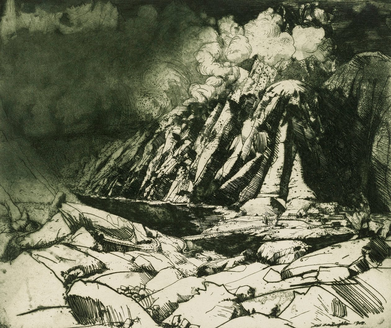 A Grimsel, alkotó: Donald Shaw MacLaughlan