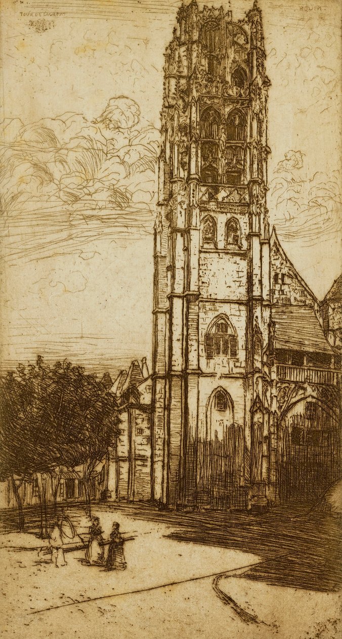 St. Laurent torony, Rouen alkotó: Donald Shaw MacLaughlan