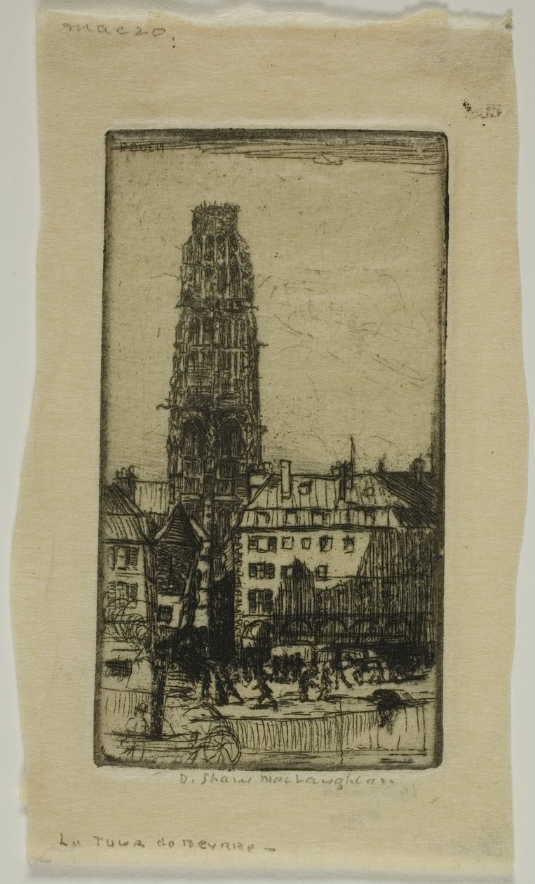 Vajtorony, Rouen alkotó: Donald Shaw MacLaughlan