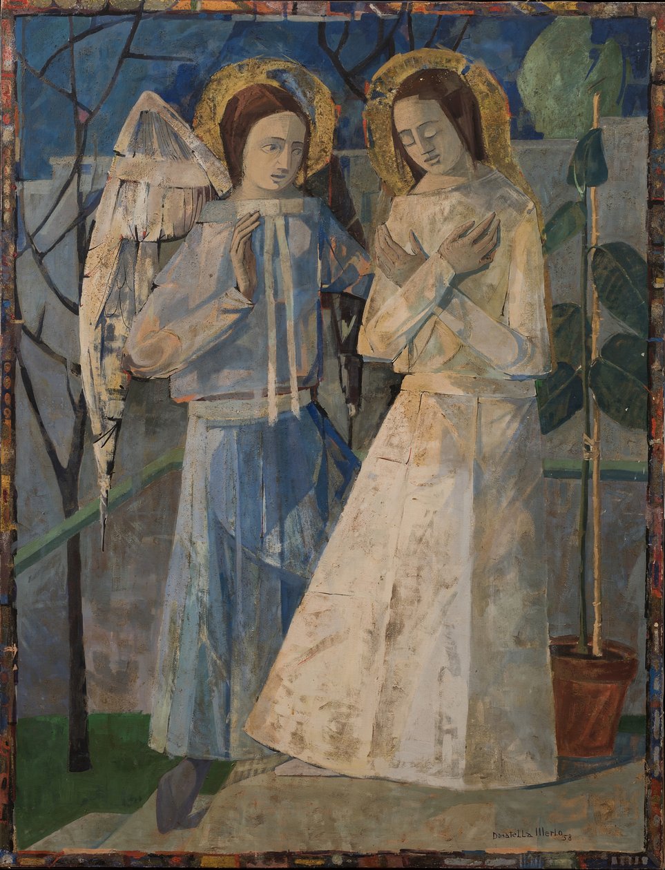 Angyali Üdvözlet alkotó: Donatella Merlo