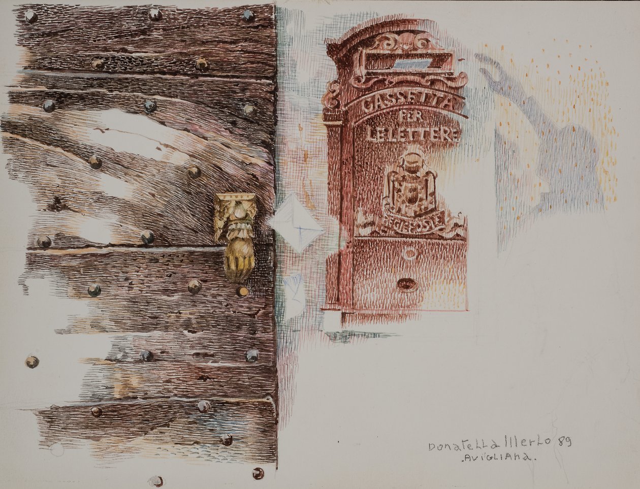 Avigliana (Olaszország) alkotó: Donatella Merlo