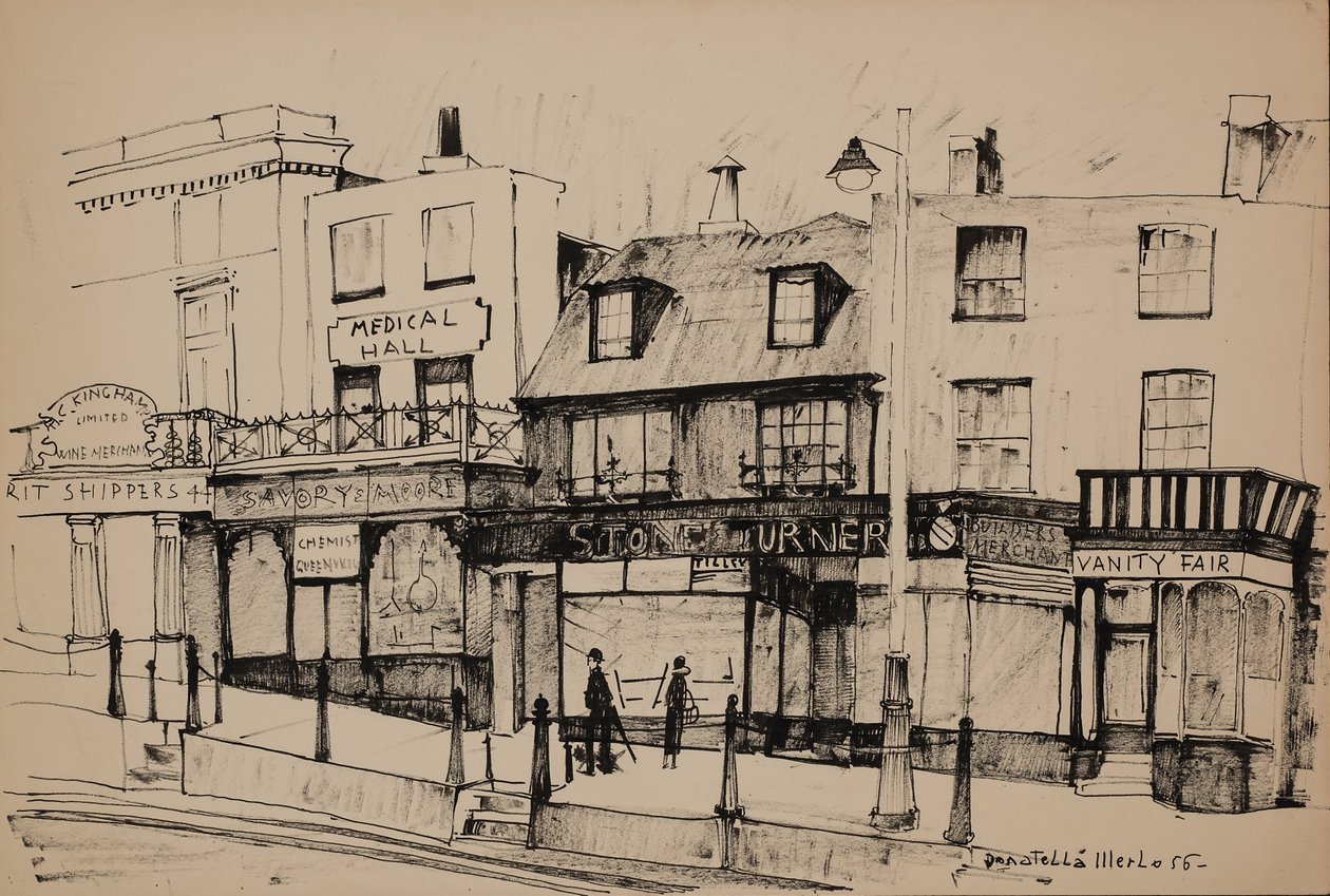 London utcája alkotó: Donatella Merlo