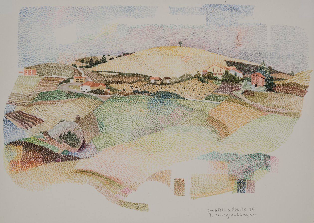 A cseresznyefa alkotó: Donatella Merlo
