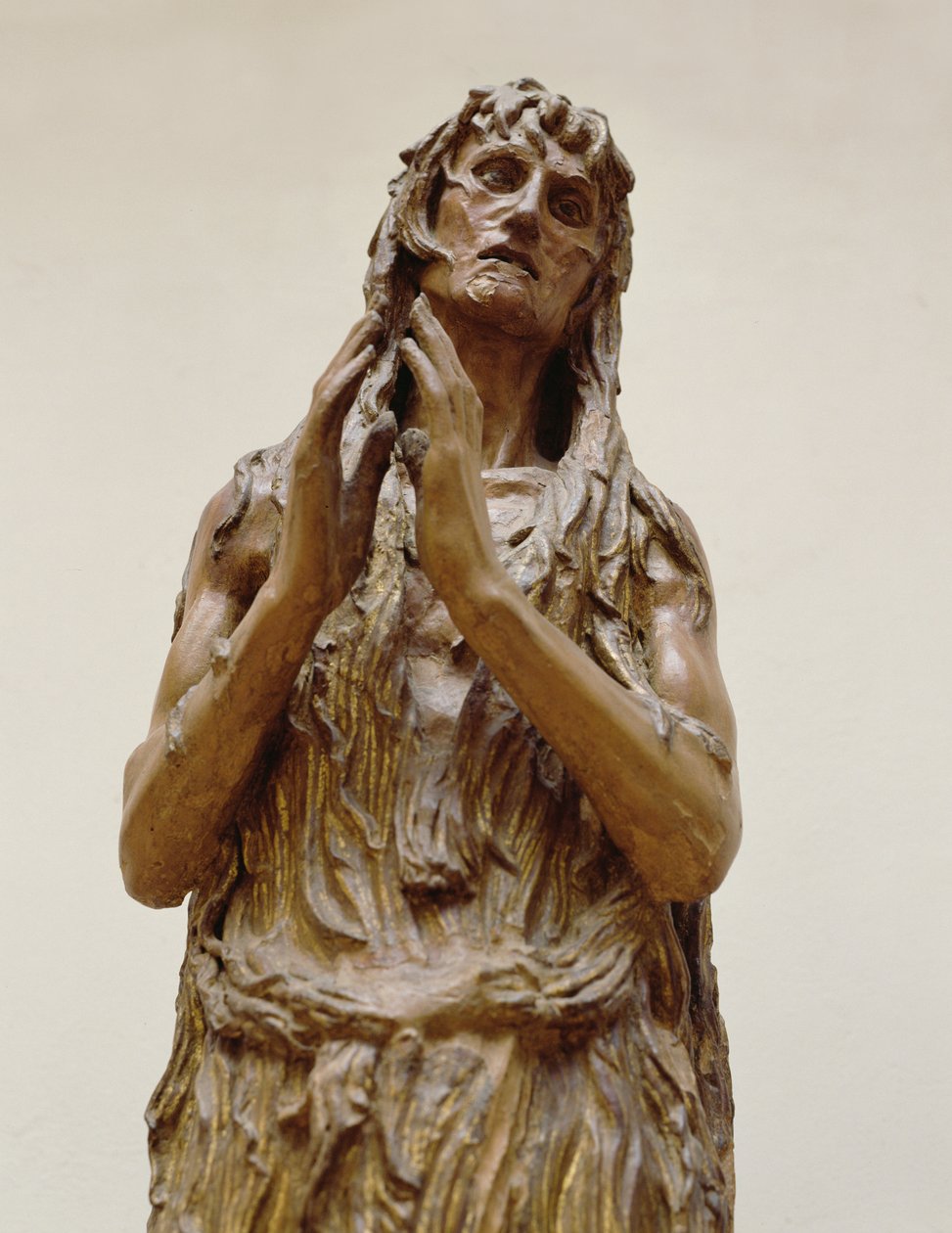 Bűnbánó Magdolna, 1453-55 (fa) alkotó: Donatello