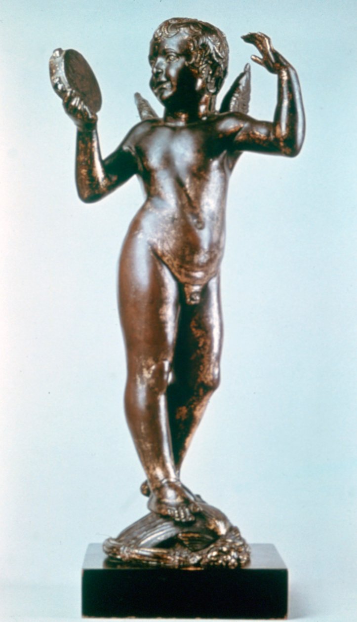 Angyal tamburával, 1429 alkotó: Donatello
