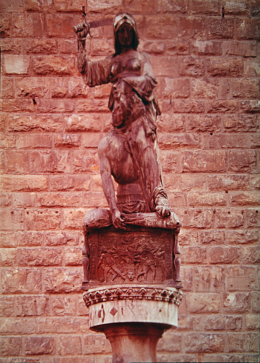 Judit és Holofernész, 1460 (bronz) alkotó: Donatello