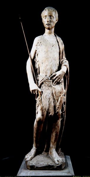 Keresztelő Szent János (márvány) alkotó: Donatello