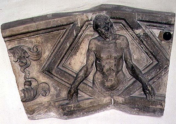 A halott Krisztus (terrakotta) alkotó: Donatello