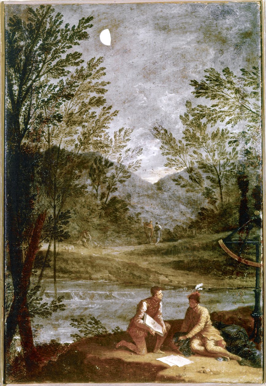 Csillagászati megfigyelés. 1711. (olaj, vászon) alkotó: Donato Creti