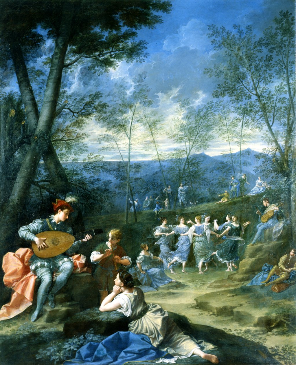 Nimfák tánca, 1724-25 alkotó: Donato Creti
