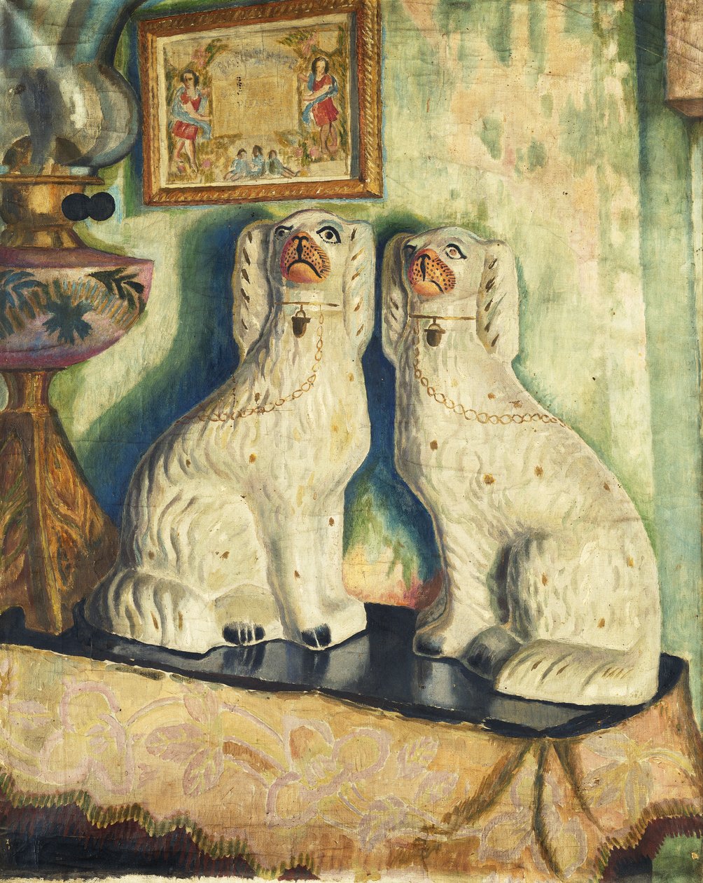 Staffordshire Dogs, c. 1928 alkotó: Dora Carrington