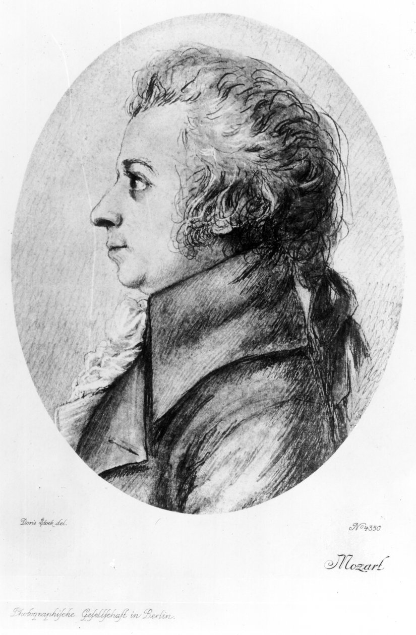 Wolfgang Amadeus Mozart alkotó: Doris Stock