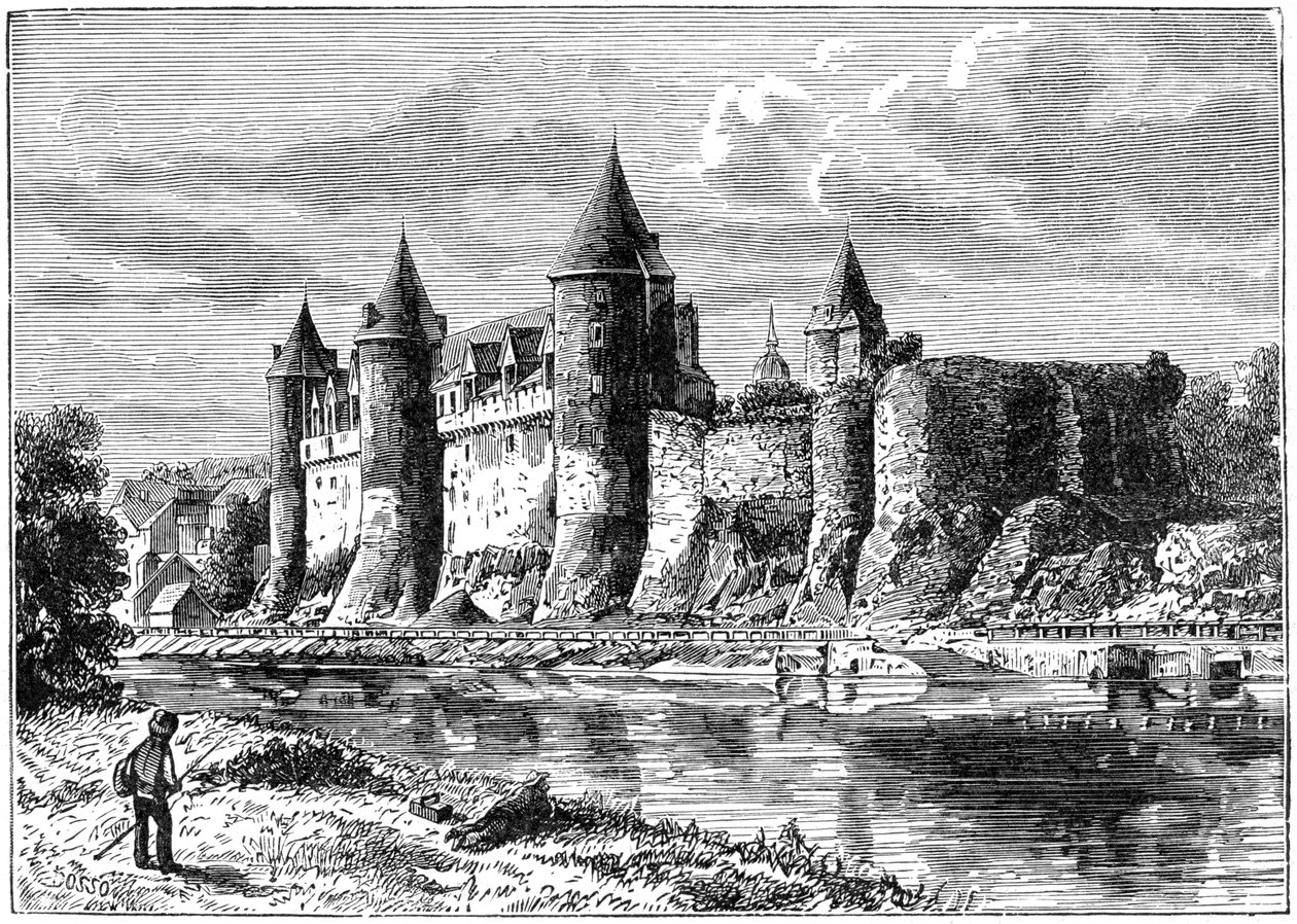Josselin kastély, Franciaország, 1898 alkotó: Dosso Dossi