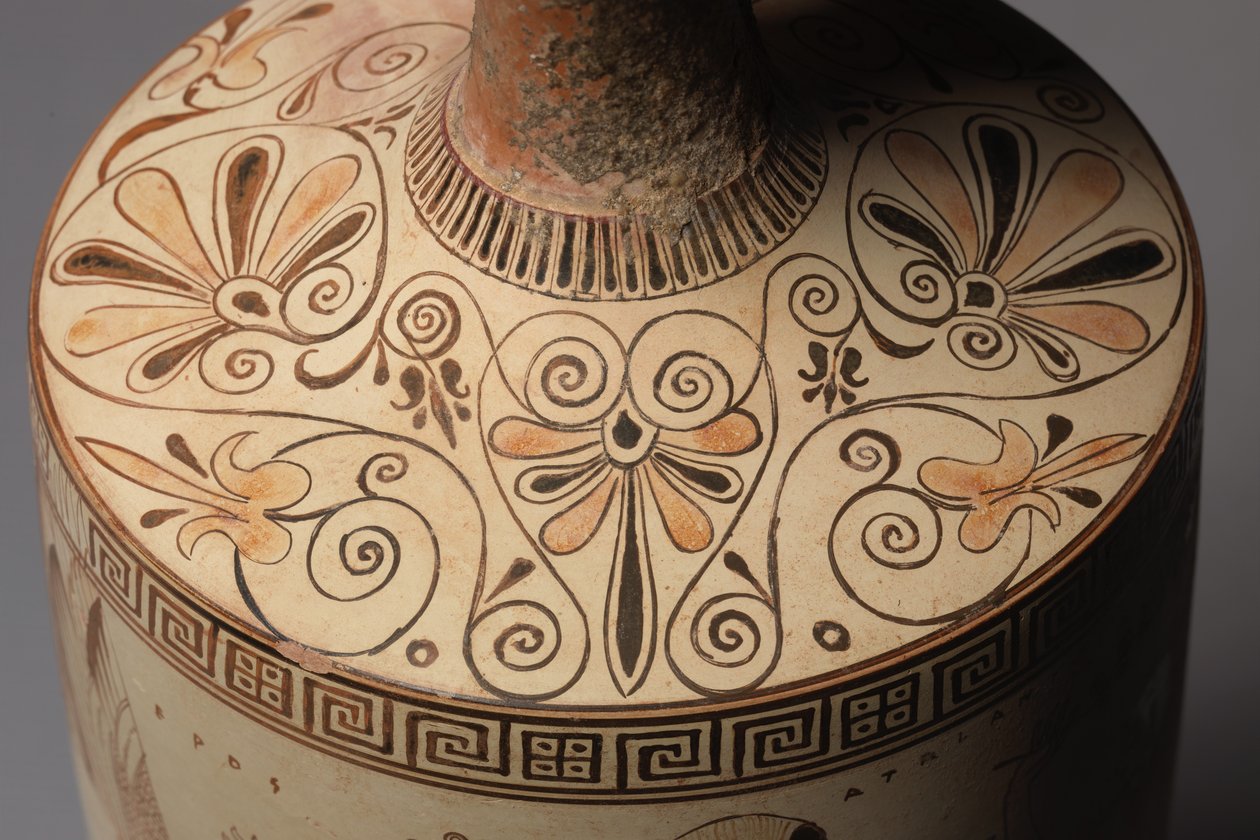Az Atalanta Lekythos (Temetkezési olajkancsó), ie 500-490 alkotó: Douris
