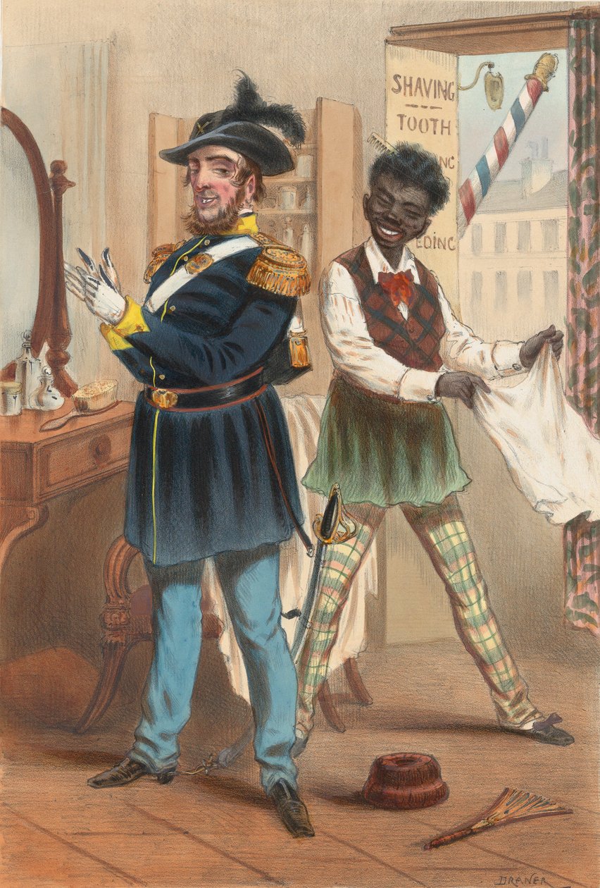 Amerikai Egyesült Államok 1865 – Offr. a dragonyosok, 1865. alkotó: Draner